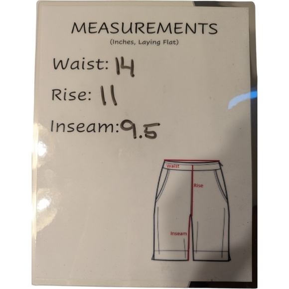 Adidas Ribbed Shorts High Waisted Black in Size L - Picture 8 of 8